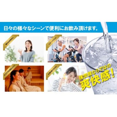 【2ケース】富士山の強炭酸水グレープフルーツ500ml×48本入11B1