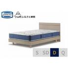 シモンズ/ダブルベッドBSフラット2ST/BSゴールデンバリューAB2111Aグレージュ