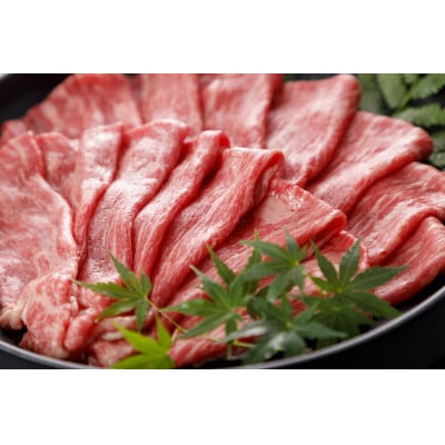 【毎月定期便】くまもと黒毛和牛　すき焼き用　500g(山江村)全3回