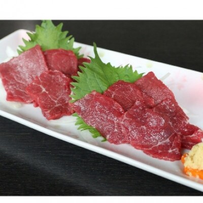 【毎月定期便】国産 上赤身馬刺し 400g(山江村)全6回