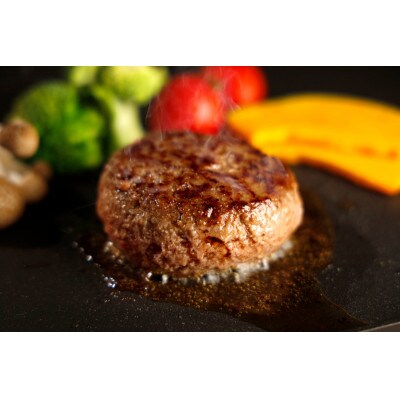 あか牛100%ハンバーグセット(あか牛ハンバーグ120g×6個)専用ボックス入り(山江村)