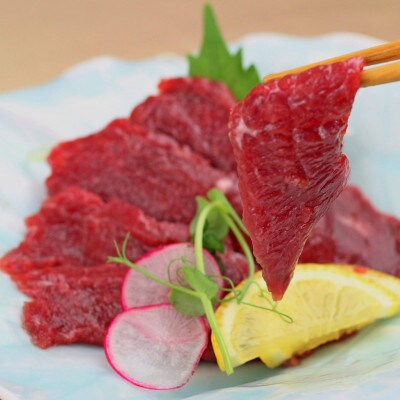 国産　赤身馬刺し400g(約80g×5)(山江村)