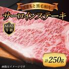 【A4～A5】くまもと黒毛和牛サーロインステーキ　250g(250g×1枚)(山江村)