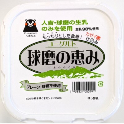 球磨の恵ヨーグルト(無糖)4kgセット(山江村)