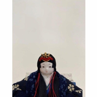 [隆和堂] お雛様 雛人形(ひな人形) 11号木目収納飾りセット 211PF01【240P001】