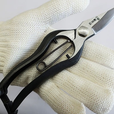 剪定芽切鋏 剪定鋏 園芸刃物 はさみ ハサミ  [新月山]ガーデニング せん定【020P094】