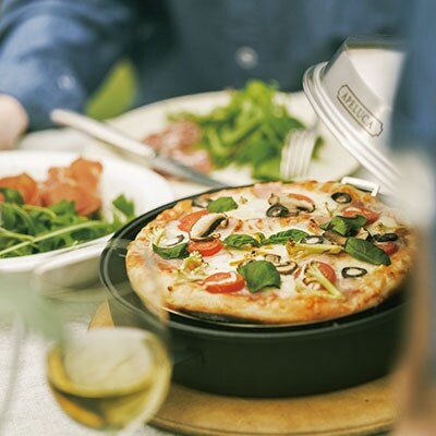 [APELUCA] アウトドアに ピザオーブンポット PIZZA OVEN POT【030P005】