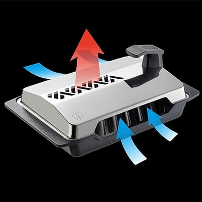 [大人の焼魚] IH対応(IH200V) 炭グリル 調理器具 キッチン用品 【044P003】