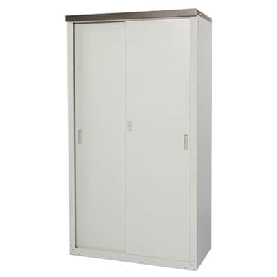 倉庫 物置 便利 ハーフ棚収納庫 高さ162cm 屋外 [グリーンライフ] 【078P002】