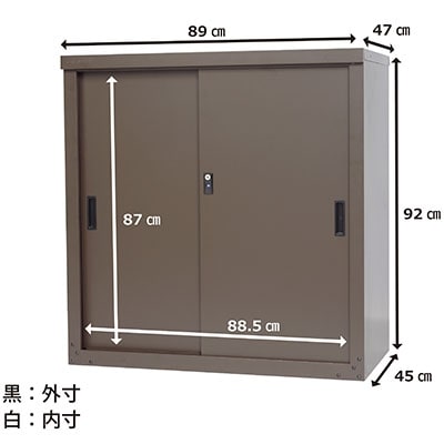 グリーンライフ] 倉庫や物置として便利 家庭用収納庫 92 物置 倉庫