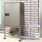 大容量 好評 非常開錠機能付き宅配ボックス&架台セット 鍵付き [グリーンライフ]【087P001】