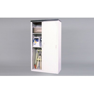 家庭用収納庫162 物置 小型収納庫 倉庫 組み立て式【066P002】
