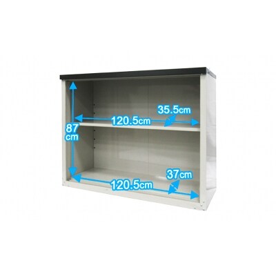 倉庫 物置 便利 家庭用収納庫1292 組立式 [グリーンライフ]【062P008】