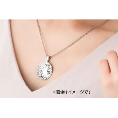 純チタン ネックレス 花玉(ハナダマ)平 大・白 [leger(レジエ)] 【052P003】