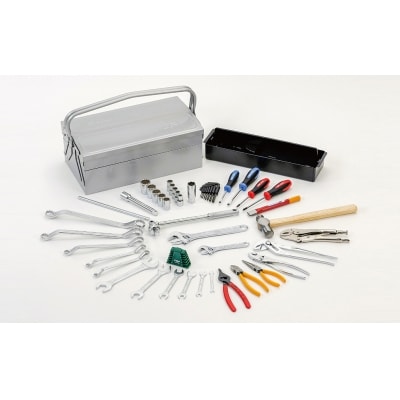 [トップ工業] DIYにも便利 工具41点セット メンテナンス作業 整備 設備工事【146P001】