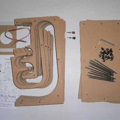 バックロードホーンスピーカーペア 自作キット (スピーカーユニット付属なし) 【101P001】