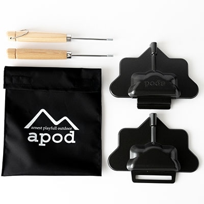 ホットサンドメーカー ポリゴン 燕三条製 アウトドアに キャンプ&バーベキュー 【010P113】