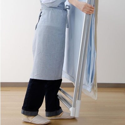 折りたたみふとん干し 持ち運べる軽量アルミ製 省スペース 布団干し 布団乾燥【024P015】