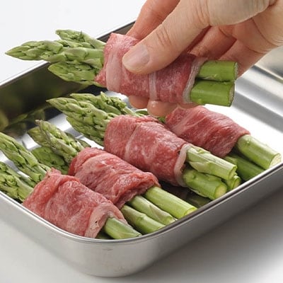 角型バットセット小 シンプルで使いやすい ステンレス製 ふた付き キッチン用品【010P146】