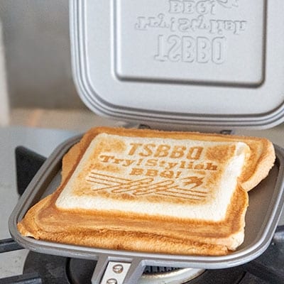 ホットサンドメーカー シルバー  燕三条製キャンプ・アウトドア用品 [TSBBQ]【017P033】