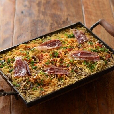 4.5mmの厚みが素材の旨みを引き出す 鉄板大(角蓋付き) [大人の鉄板]【037P006】