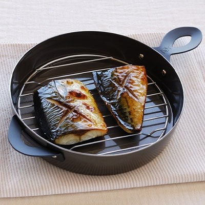 グリルダッチオーブン 魚焼きグリルでおうちアウトドア料理が楽しめる [leye]【011P048】