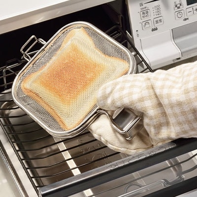 魚焼きグリル用ピザプレート&ホットサンドメッシュセット [leye] 【014P043】