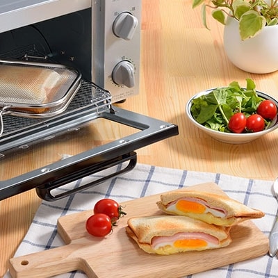 魚焼きグリル用ピザプレート&ホットサンドメッシュセット [leye] 【014P043】