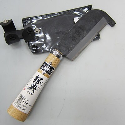 両刃ミニ箸付鉈(ナタ)　鋼付 燕三条製 アウトドア 山歩き キャンプ 薪割鉈 焚火【010P186】