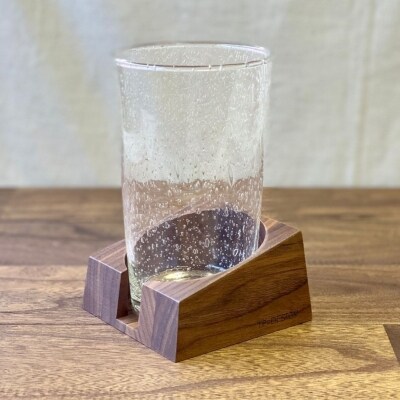 マグカップホルダーS　(ウォルナット) 燕三条製 デスク おしゃれ【014S003】