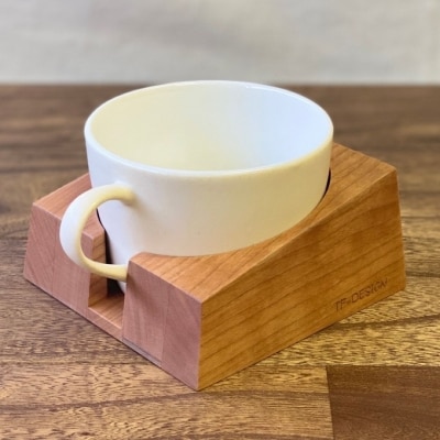 マグカップホルダーM　(チェリー) 燕三条製 デスク おしゃれ【014S004】