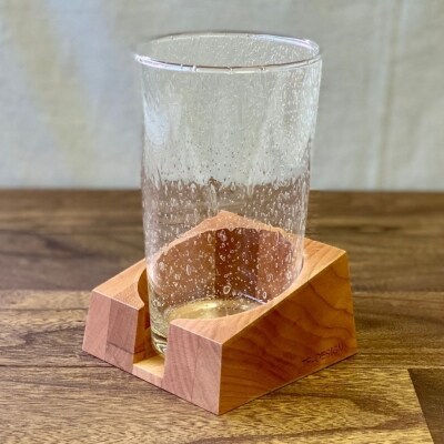 マグカップホルダーS　(チェリー) 燕三条製 デスク おしゃれ【014S005】