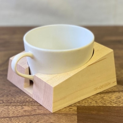 マグカップホルダーM　(メープル) 燕三条製 デスク おしゃれ【014S006】