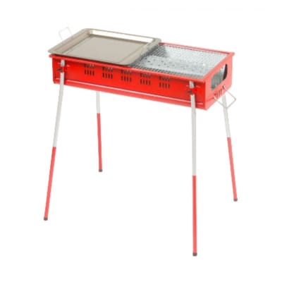 少煙BBQコンロセット バーベキュー キャンプ用品 アウトドア [グリーンライフ]【022S001】