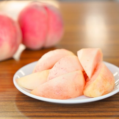 先行受付 桃 自家用 約5kg (11～18個入)  [2025年発送分] 【011P012】