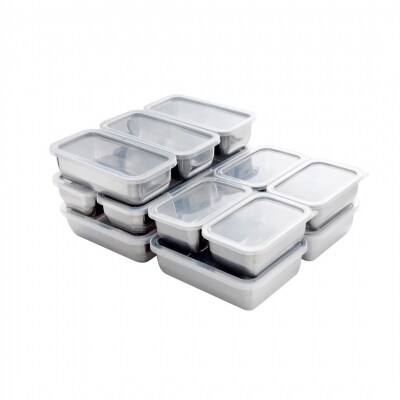 お料理はかどる蓋付き角バット お得なバラエティセット(角バット計12点セット) 【030S004】