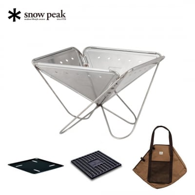 スノーピーク 焚火台Lスターターセット SET-112S (Snow Peak) 【072S001】