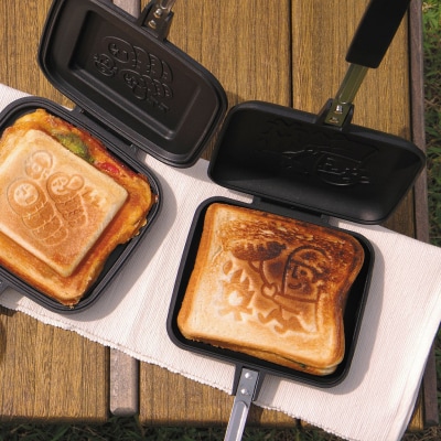 [ベルモント] ホットサンドメーカー[フラット] キャンプ用品 アウトドア用品  【011S048】