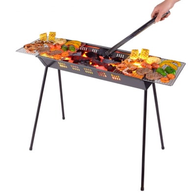 バーベキューコンロ 65cm キャンプ用品 アウトドア用品 [グリーンライフ] 【010S151】