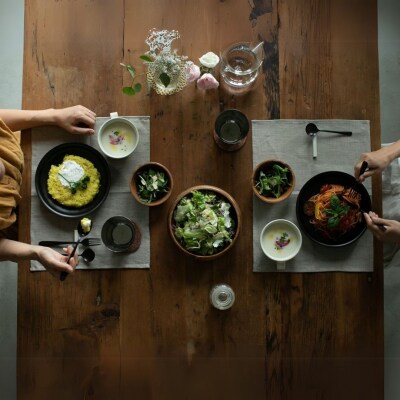 96【KURO】黒染めカトラリーざらざらセット ステンレス製 燕三条製 【014S027】