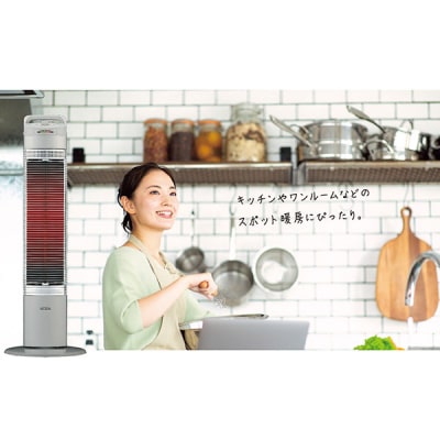 [コロナ] コアヒートスリム CH-90RB(S) 遠赤外線電気暖房機 暖房機器 【056P005】