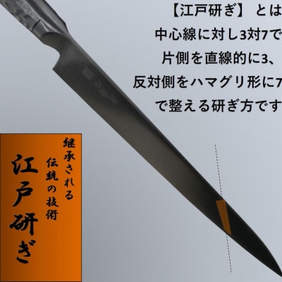 [剣謙心] ステンレス黒染クッカーナイフ キャンプ用品 アウトドア用品 キッチン 【033S012】