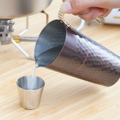 [ベルモント] 銅製チロリ 酒燗器 熱燗器 ちろり 銅 直火不可 湯煎使用 【012S044】