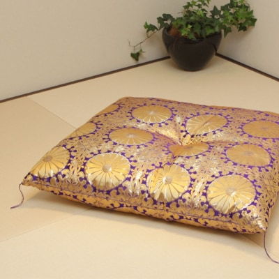 仏前座布団S(ブルー)【013S048】