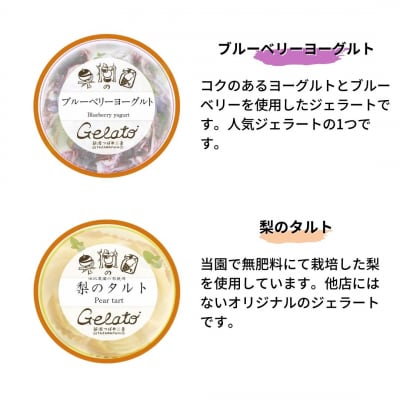 果樹園のジェラートセレクトvol.1 [6種×各1個] 合計6個セット 【010S247】
