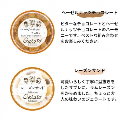 果樹園のジェラートセレクトvol.1 [6種×各1個] 合計6個セット 【010S247】