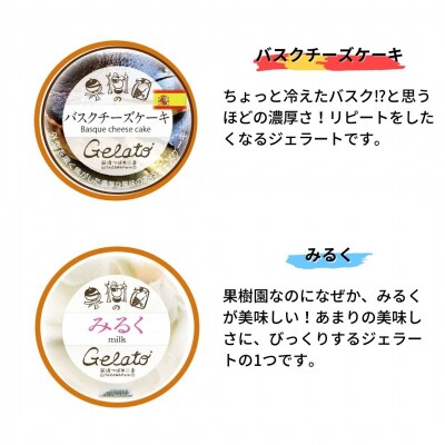 果樹園のジェラートセレクトvol.1 [6種×各1個] 合計6個セット 【010S247】