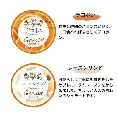 [春期限定]果樹園のジェラートセレクト春セレクト1 [6種×各1個] [田沢農園]【010S299】