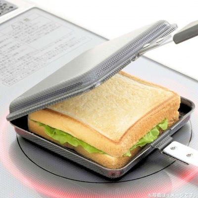 両面エンボス鉄製トースターパン IH対応 キッチン用品 フライパン 燕三条製【010S306】 | ふるさと納税のお礼品
