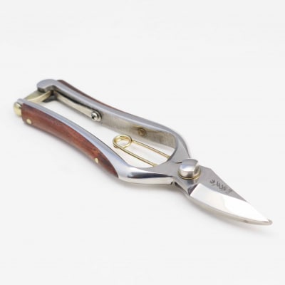 本鍛造 本鍛造剪定鋏SP bubinga T107 宗家秀久 [外山刃物]【042P024】